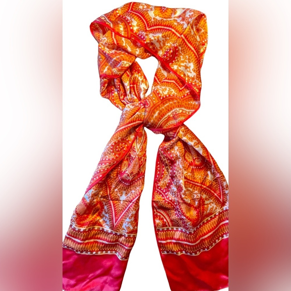 Anne Klein Vintage scarf, 100% silk